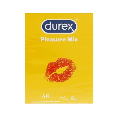 DUREX Pleasure Surprise Mix Kondom-Mischung 40Stk.