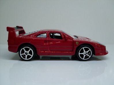 Ferrari F40 Competizione, Bburago Auto Modell 1:64, Ferrari Race & Play
