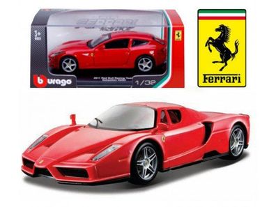Ferrari Enzo + Vitrine, Bburago Auto Modell 1:32