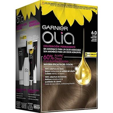 Garnier Olia Permanent Coloring 6.0 Dunkelblond