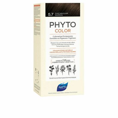 Phytocolor #5.7-castaño marrón claro 4 u