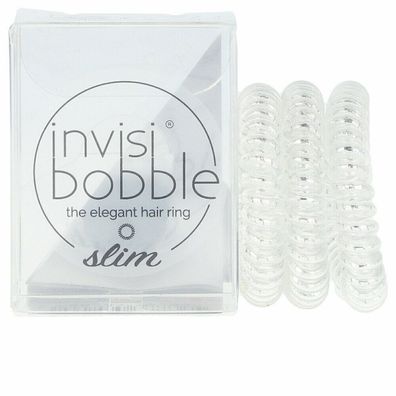 Invisibobble Hair Tie Slim Chrome Sweet Chrome 3 Units