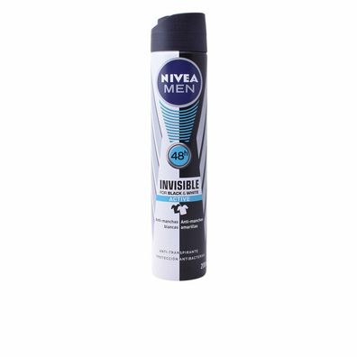 Nivea Men Invisible For Black And White Active Deodorant Spray 200ml