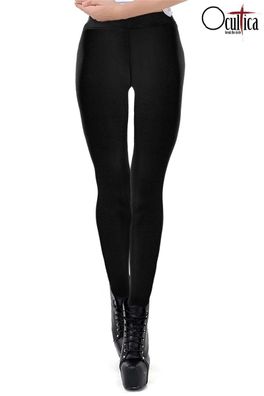 Ocultica Gothic Winter Leggings, schwarz, Größe S