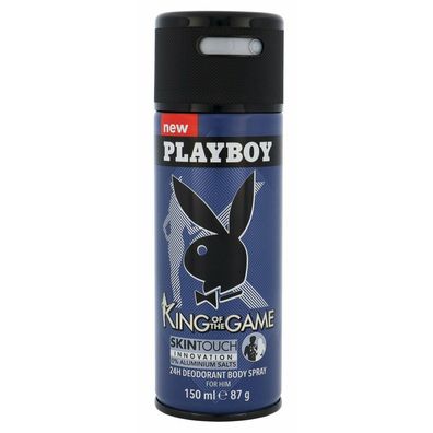 Playboy King of the Game Deodorant Spray 150ml