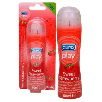 DUREX play Strawberry 50ml -New Design-