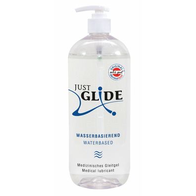Just Glide Waterbased Gleitmittel Gleitgel 1L