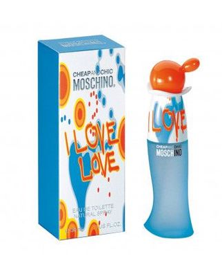 Moschino Cheap & Chic I Love Love, Eau de Toilette für Damen, 30 ml