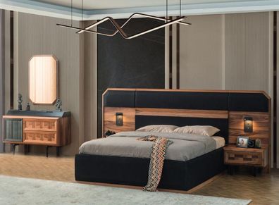 Einzigartige Schlafzimmer Möbel Bettgestell Luxus Nachttische Konsole