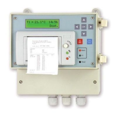DR400 Temperaturschreiber + Drucker für Kühlwagen Temperaturaufzeichnung LKW