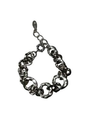 schweres versilbertes Armband 1 St