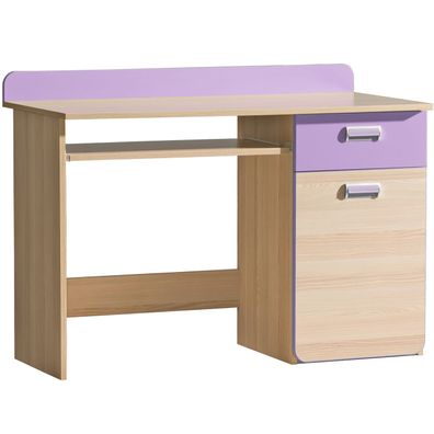 Schreibtisch LOREN LR10 esche / violett