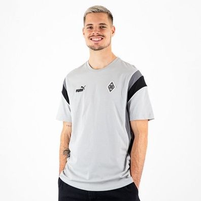 Borussia Mönchengladbach Puma T-Shirt grau