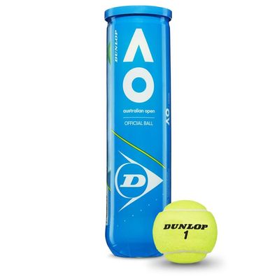 Dunlop Australian Open 4er-Dose Tennisbälle
