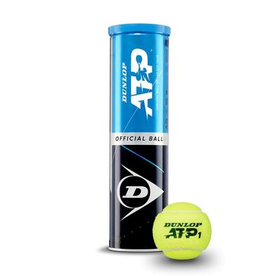 Dunlop ATP 4er-Dose Tennisbälle