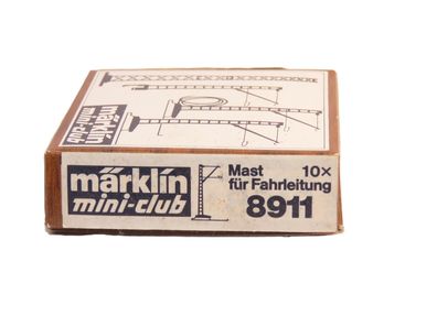 Märklin mini-club 8911 - 10 x Oberleitung Mast - Spur Z 1:220 - Originalverpackung 2