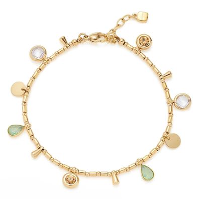 Leonardo Schmuck Damen-Armband Ella Edelstahl Goldfarben 023544