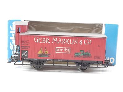 Märklin H0 gedeckter Güterwagen Museumswagen 1989 Gebr. Märklin & Co