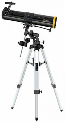 Spiegelteleskop 76/700 Eq Schwarz/ Grau