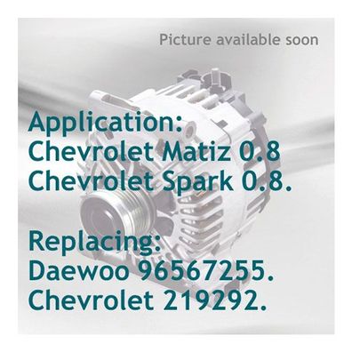 Lichtmaschine - Passend für: Casco CAL46112 - Chevrolet 219292 - Chevrolet 9656725...