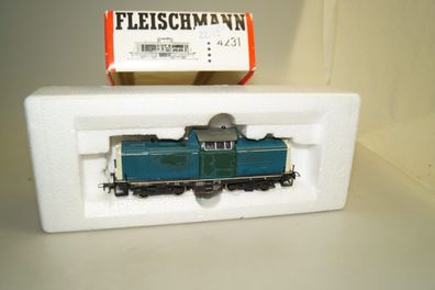 H0: Fleischmann 4231 Diesellok BR 212 381-8, stark gebraucht/ OVP