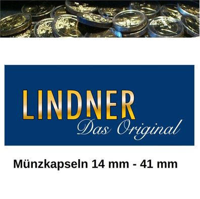 Caps / Münzkapseln Lindner "Original" 27,5 mm für 5 Euro Klimazonen u. Insekten