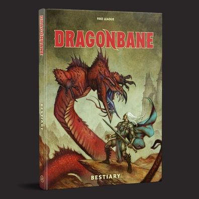 Dragonbane Bestiary (Rules Supplement, Hardback, RPG, Free League) - FLEDGB010