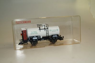 H0 Fleischmann 5813K Kesselwagen 503 225 Adelsbach, gebraucht/ ovp