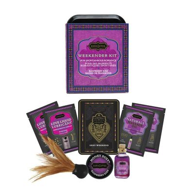 Kamasutra Erotic Massage Gift Set Weekender Kit Raspberry Dreams