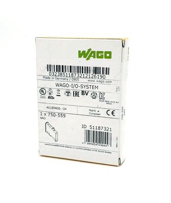 Wago 750-559 4-Kanal-Analogausgang DC 0 … 10 V