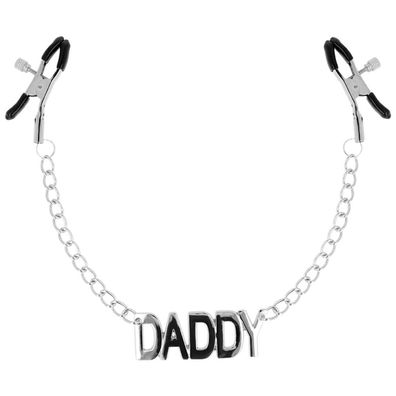 OHMAMA FETISH NIPPLE CLAMPS WITH CHAINS - DADDY