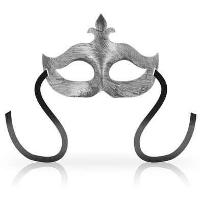 OHMAMA MASKS FLEUR DE LIS Eyemask - SILVER