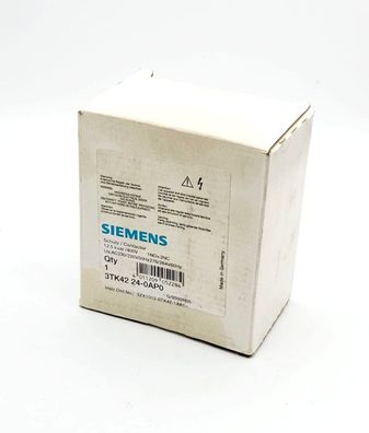 Siemens 3TK4224-0AP0 Kondesatorschuetz 12,5 kvar 1NO + 2NC AC230