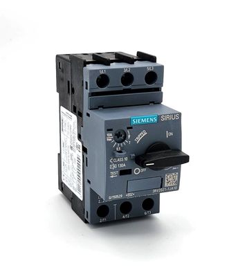 Siemens 3RV2021-1JA10 Leistungsschalter A-Auslöser 7...10 A N-Auslöser 130 A