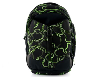 Satch Match Schulrucksack Green Supreme