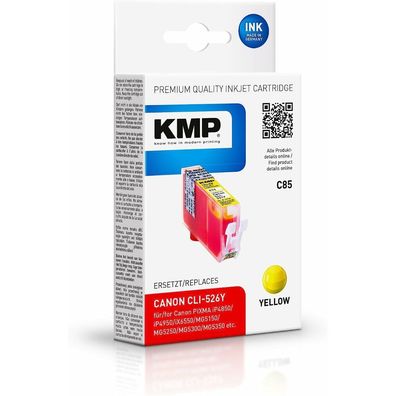 KMP C85 gelb Tintenpatrone ersetzt Canon CLI-526 Y