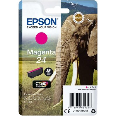 EPSON 24 / T2423 magenta Tintenpatrone