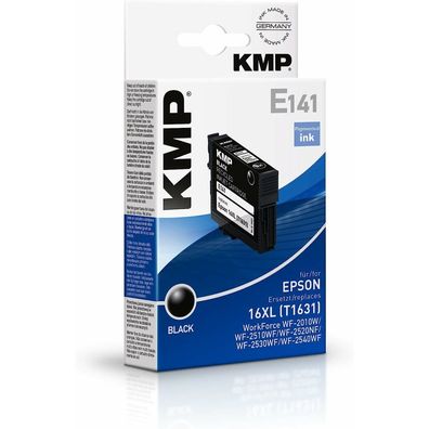 KMP E141 schwarz Tintenpatrone ersetzt EPSON 16XL / T1631XL