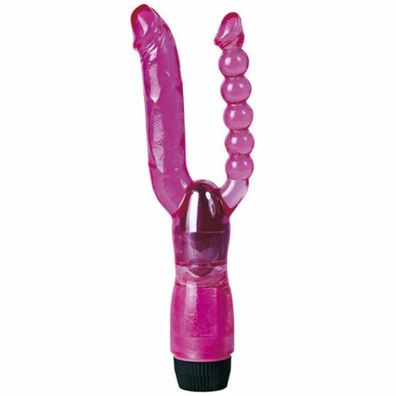 Xcel Doppel-Penisvibrator lila 25cm