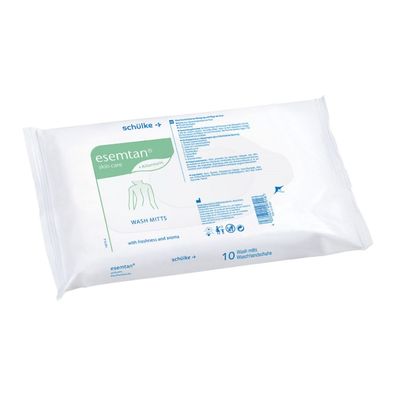 Schülke esemtan® Waschhandschuhe, 10er Pack | Packung (10 Handschuhe)