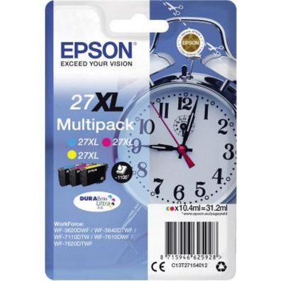 Epson Ink No 27 Epson27 Epson 27 XL Multipack (C13T27154012)
