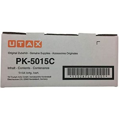 Utax Toner PK-5015C PK5015C Cyan (1T02R7CUT0)