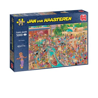 Jumbo Spiele 1110100313 Jan van Haasteren Fata Morgana Efteling 5000 Teile Puzzle