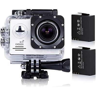 Action Cam Wasserdicht EX5000 Action Kamera 14MP 30FPS WiFi Actionkamera 30M
