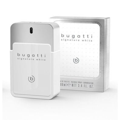 Bugatti Signature White Eau de Toilette für Männer 100ml