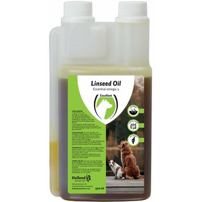 Linseed Oil (Leinsamenöl) für Hunde