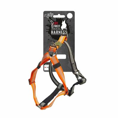 AFP Off Street Dog Non-pull Harness Tangerine L