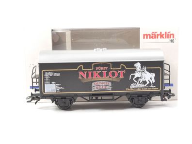Märklin H0 Güterwagen Sondermodell Bierwagen "Fürst Niklot - Dunkles Bock" DB