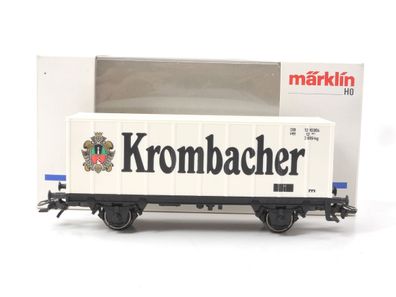 Märklin H0 Sonderwagen Güterwagen Containerwagen "Krombacher" / MHI