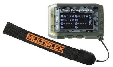 Multiplex LiPo Checker Modellfinder Lithium Tester 1-00957